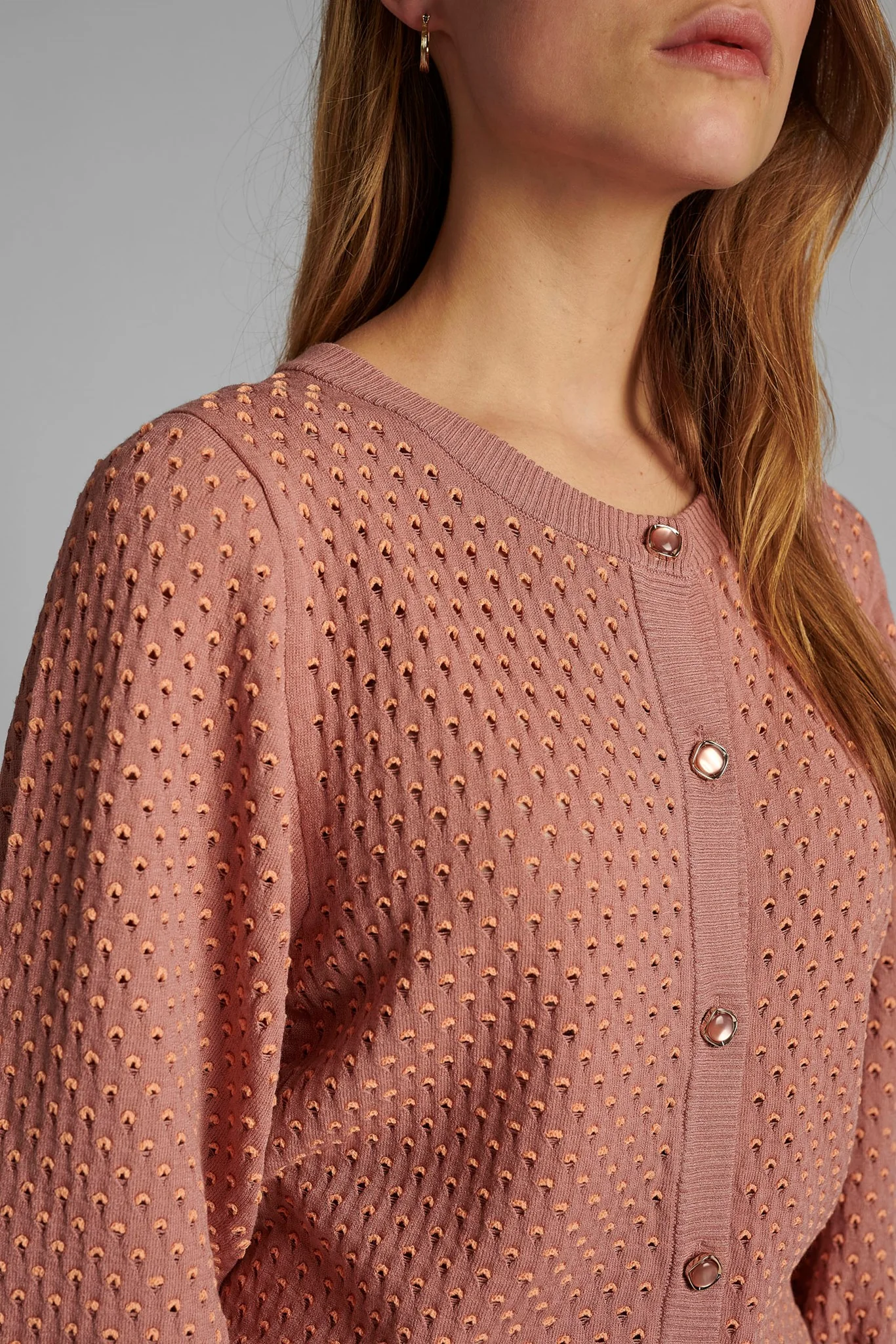 NYBRYNN CARDIGAN - Ash Rose - Image 4