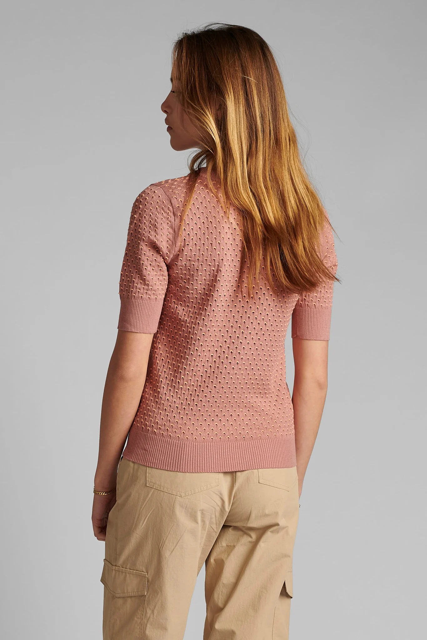 NYBRYNN V-NECK - Ash Rose - Image 2