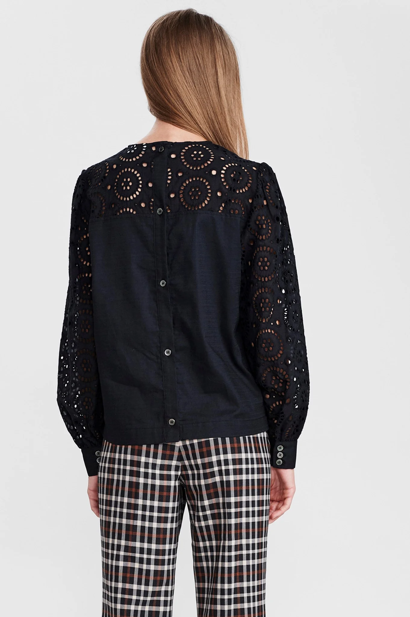 SICAMPANA BLOUSE - Caviar - Image 2