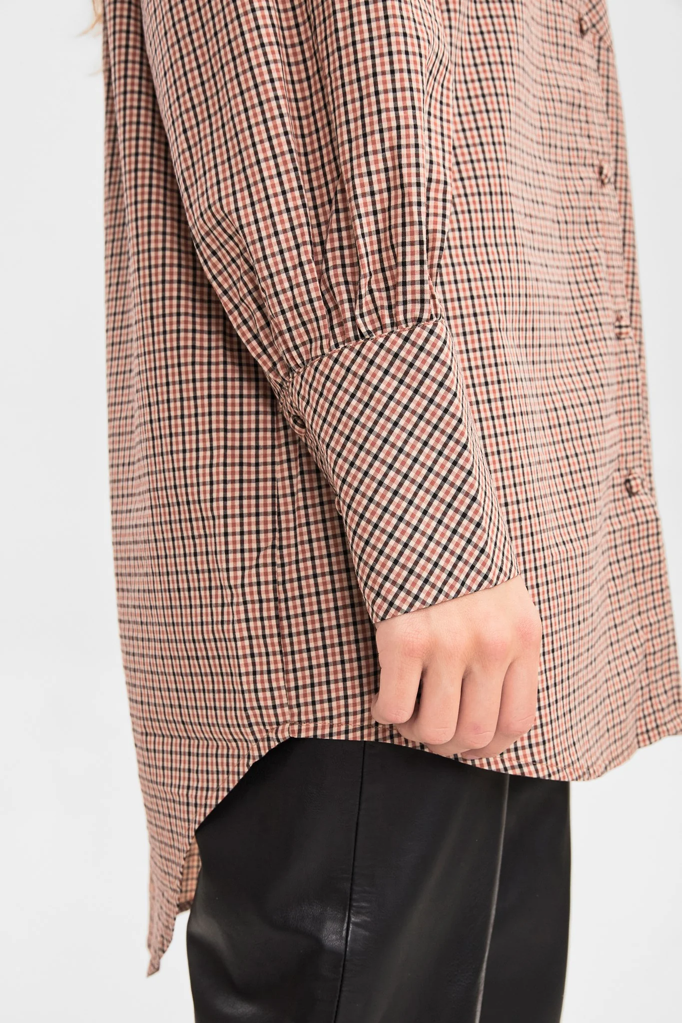 SISABINE LONG SHIRT - Toasted Almond - Image 5