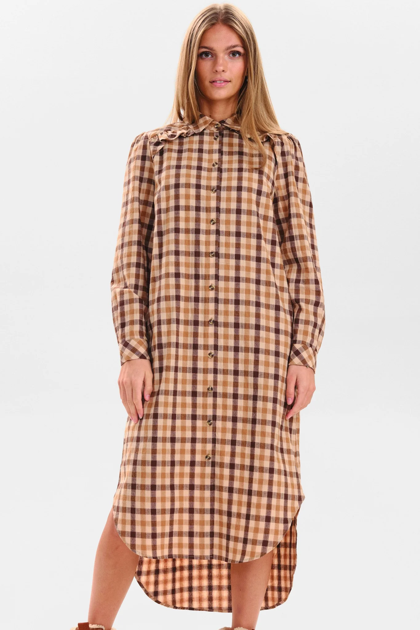 SISAMMY DRESS - Alabaster Gleam