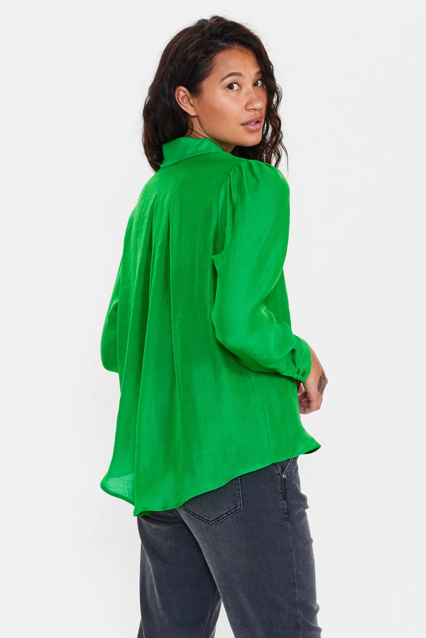 SISANELA SHIRT - Fern Green - Image 2