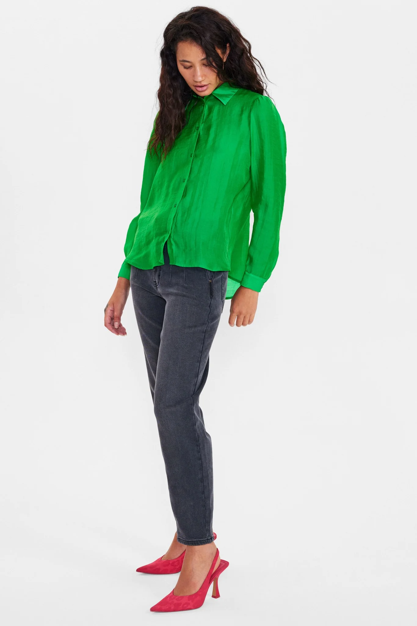 SISANELA SHIRT - Fern Green - Image 3