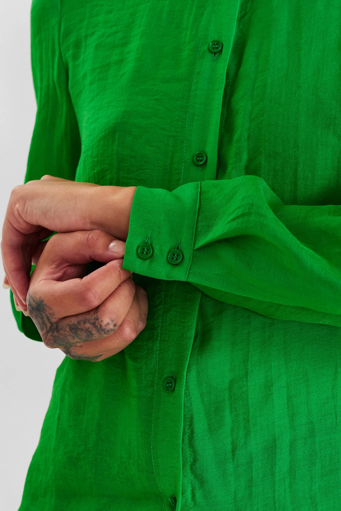 SISANELA SHIRT - Fern Green - Image 5
