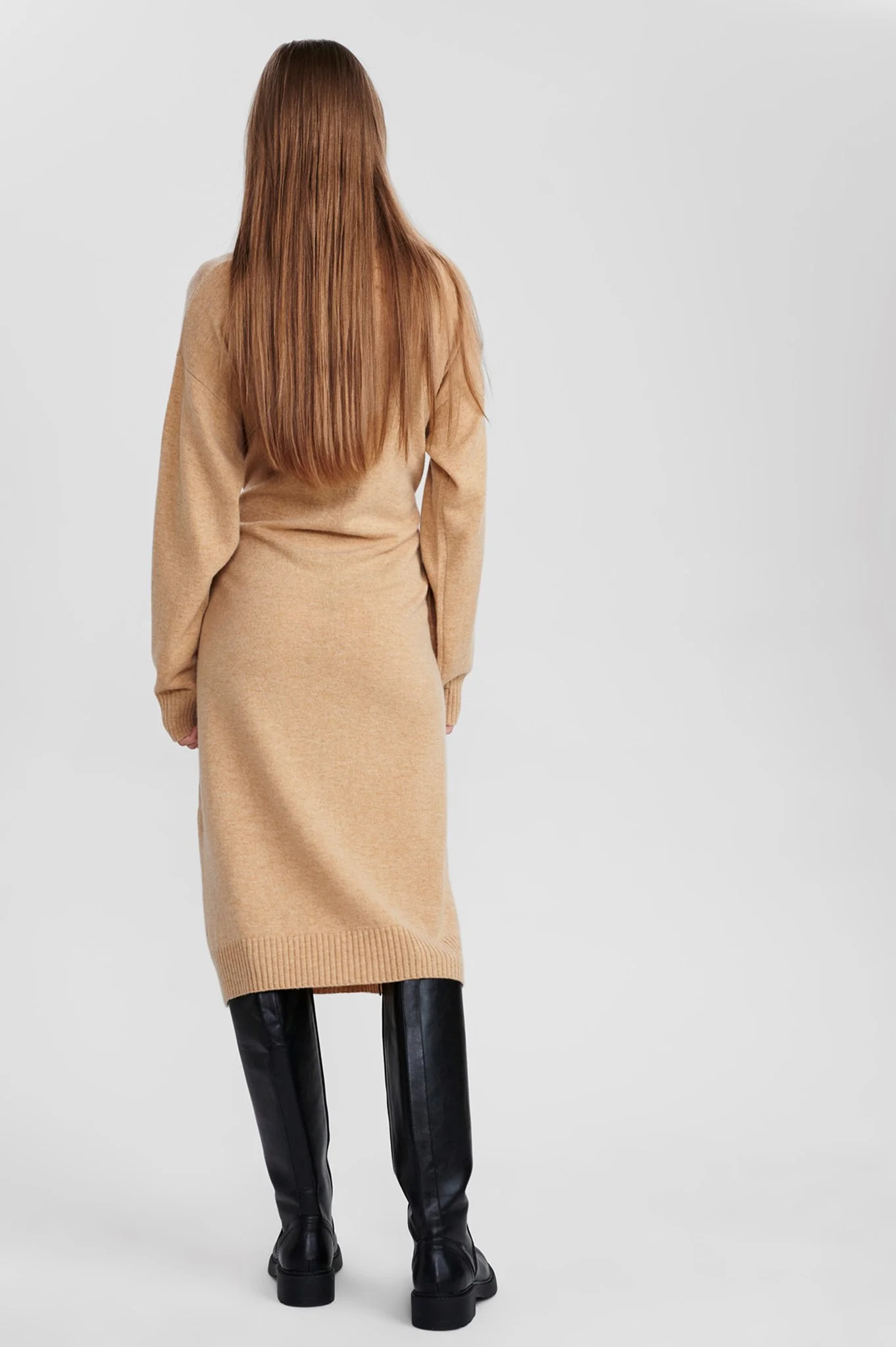 SISANGA DRESS - Croissant Melange - Image 2