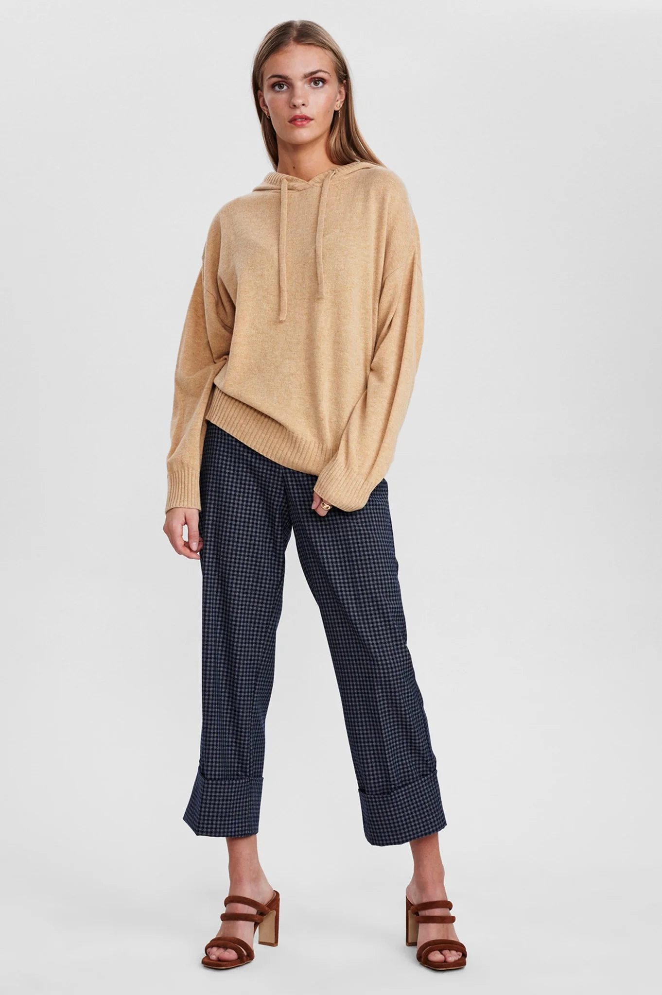 SISANGA HOODIE - Croissant Melange - Image 3