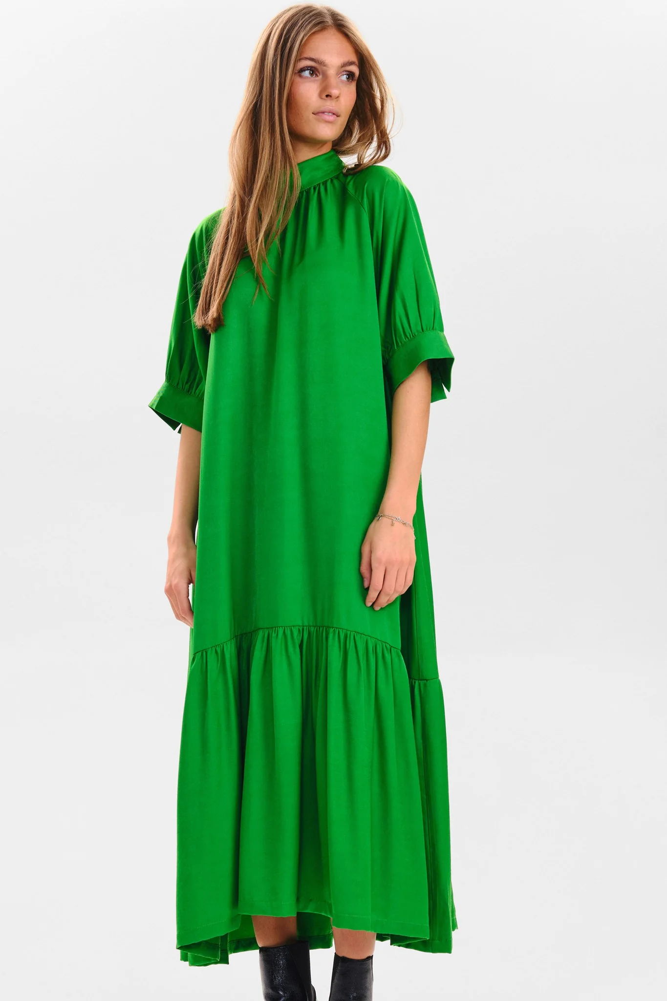 SISANVI DRESS - Fern Green