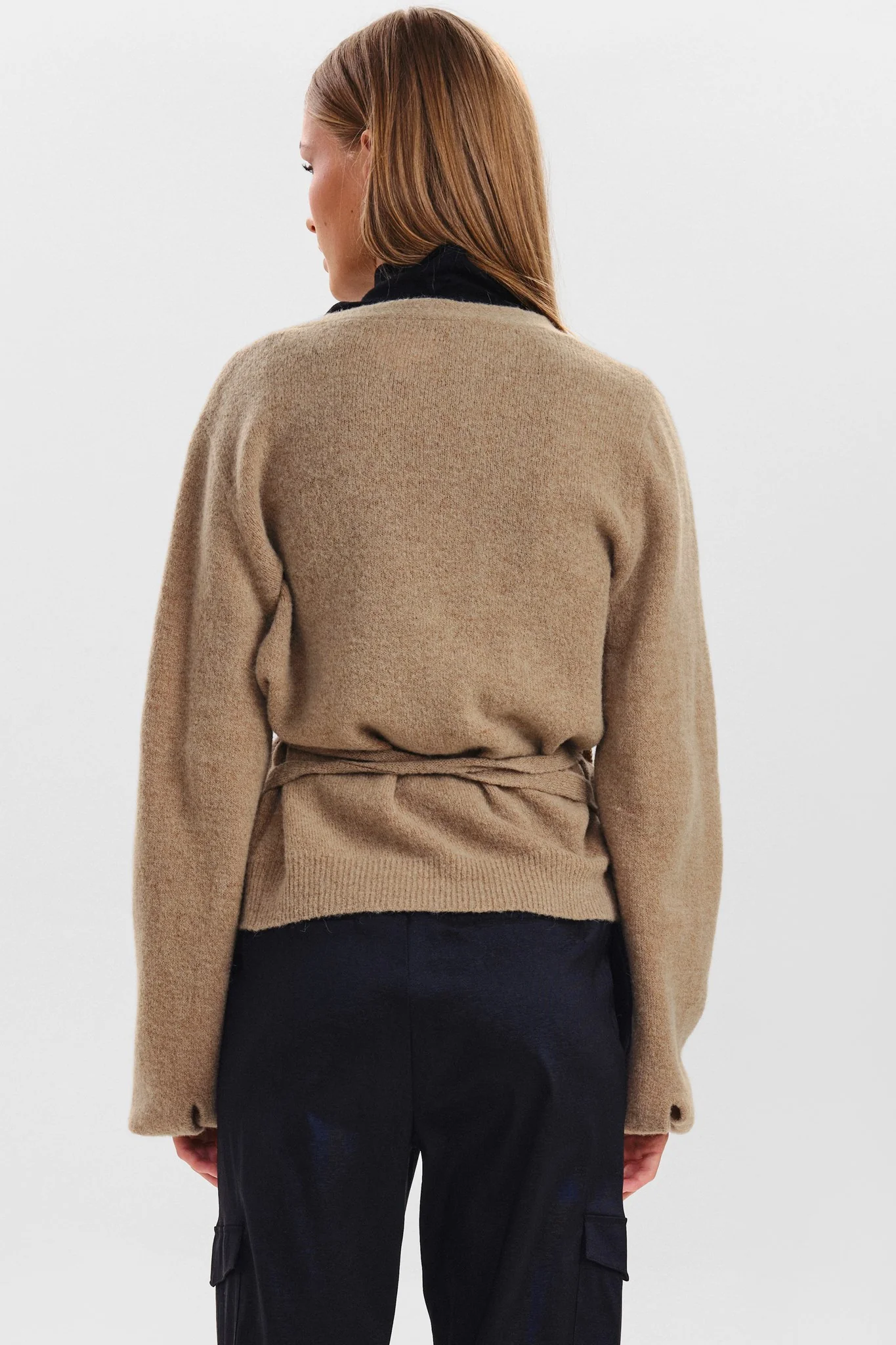 SISAVA WRAP KNIT - Bistre - Image 2