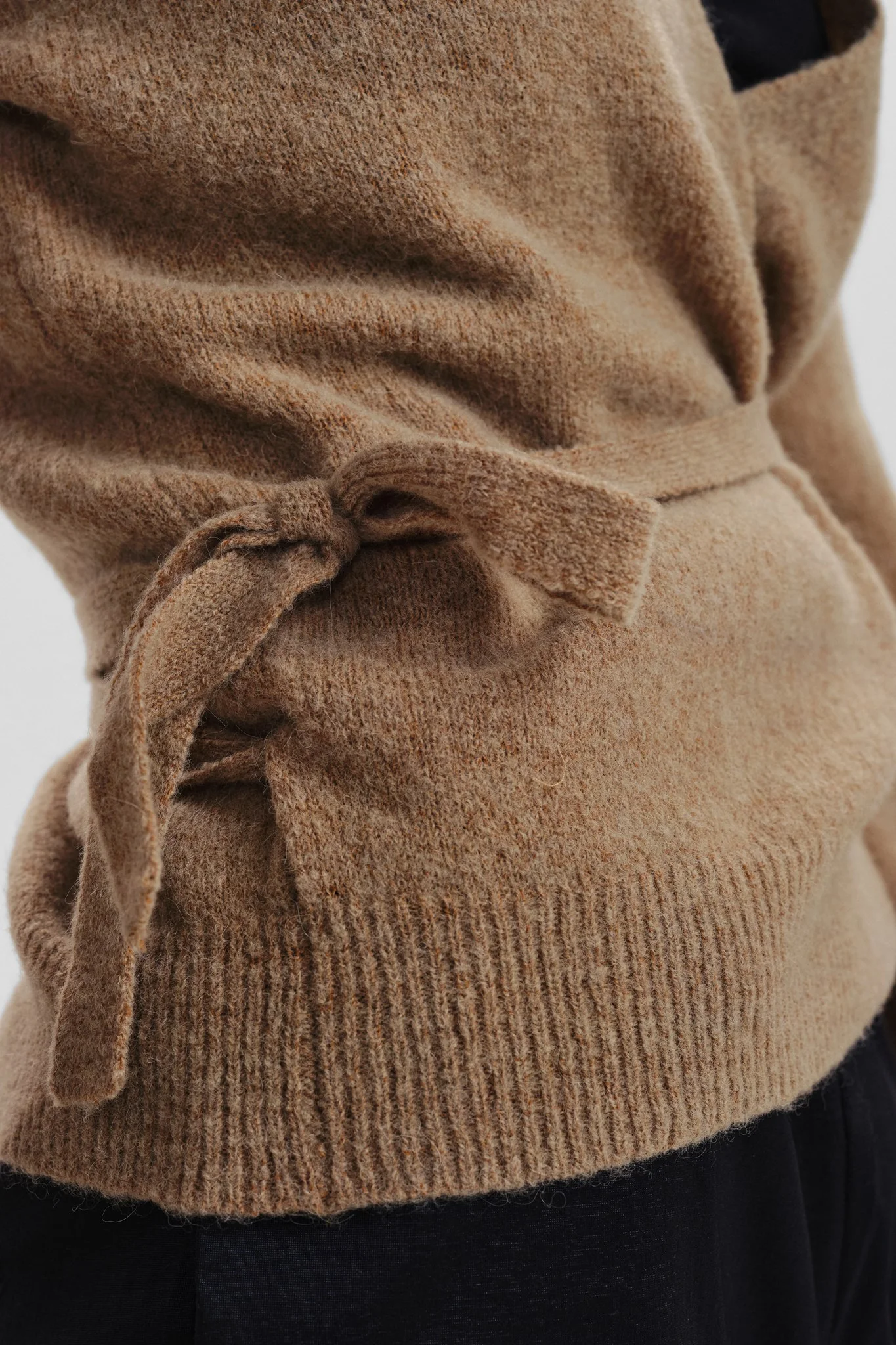 SISAVA WRAP KNIT - Bistre - Image 5