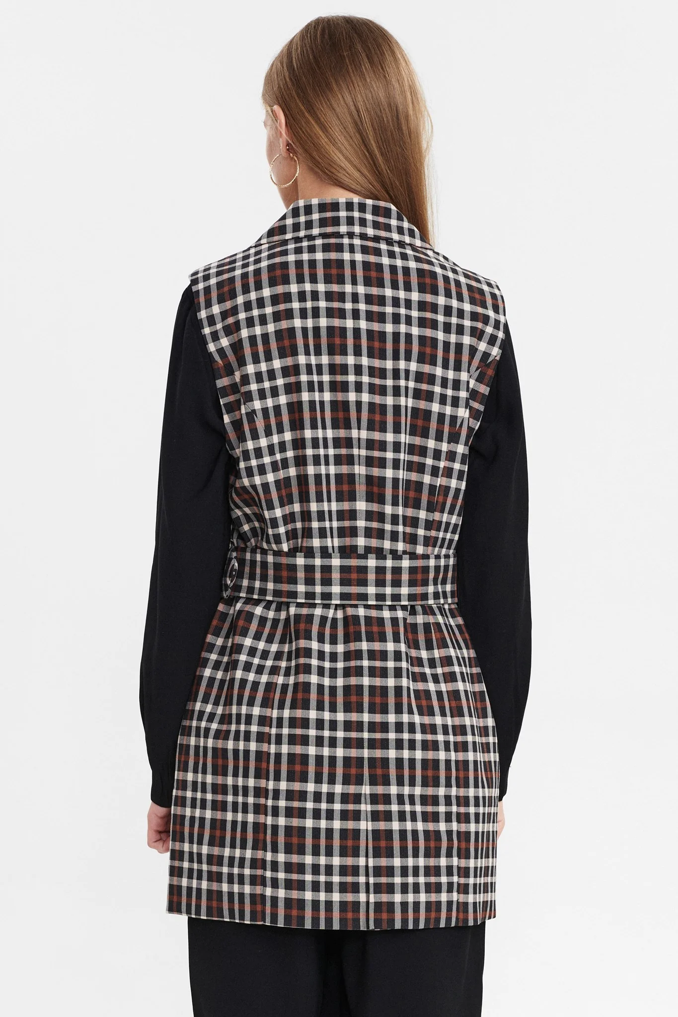 SISCARLETT VEST - Caviar - Image 2