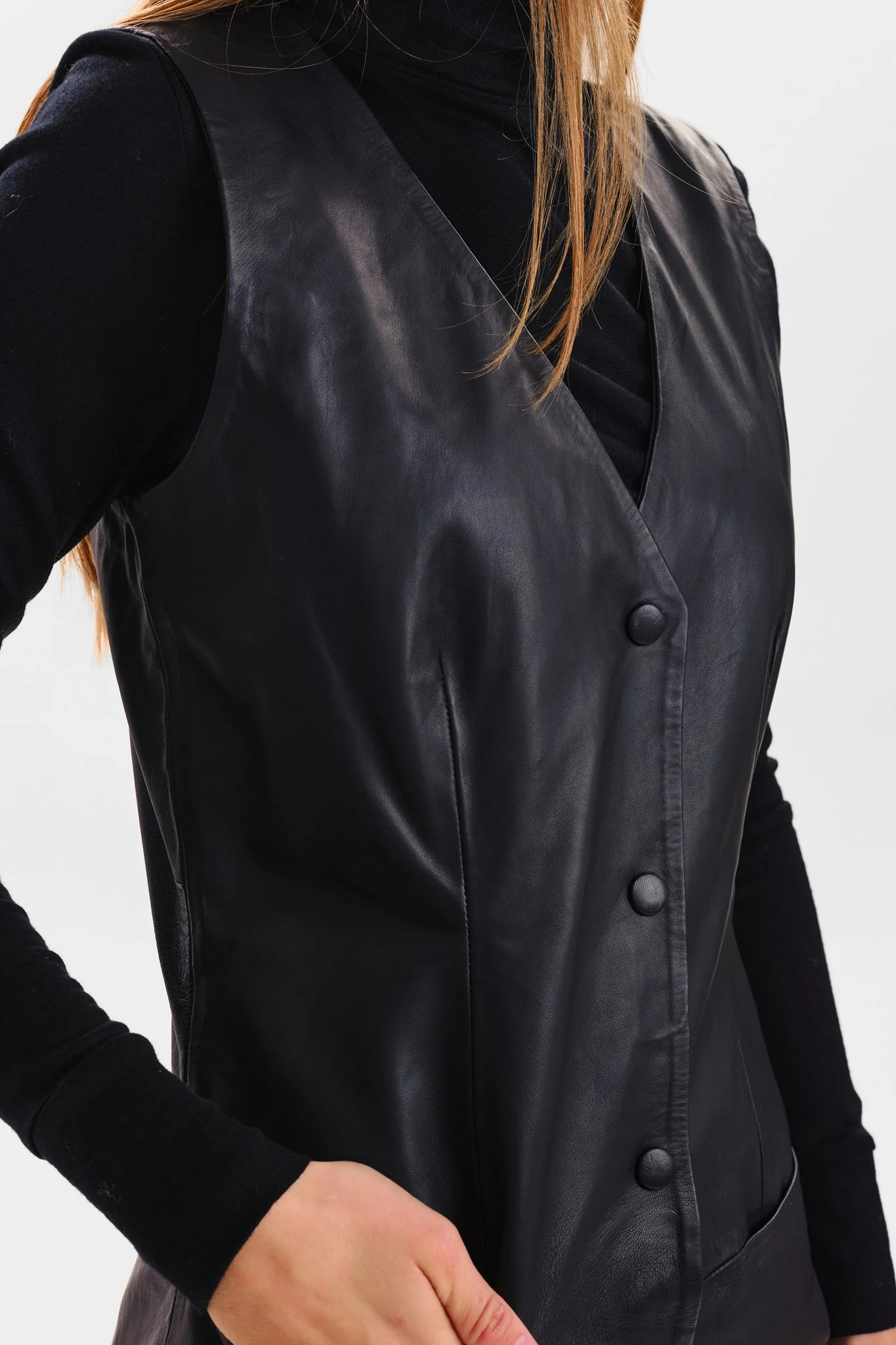SISELIA DRESS - Caviar - Image 4