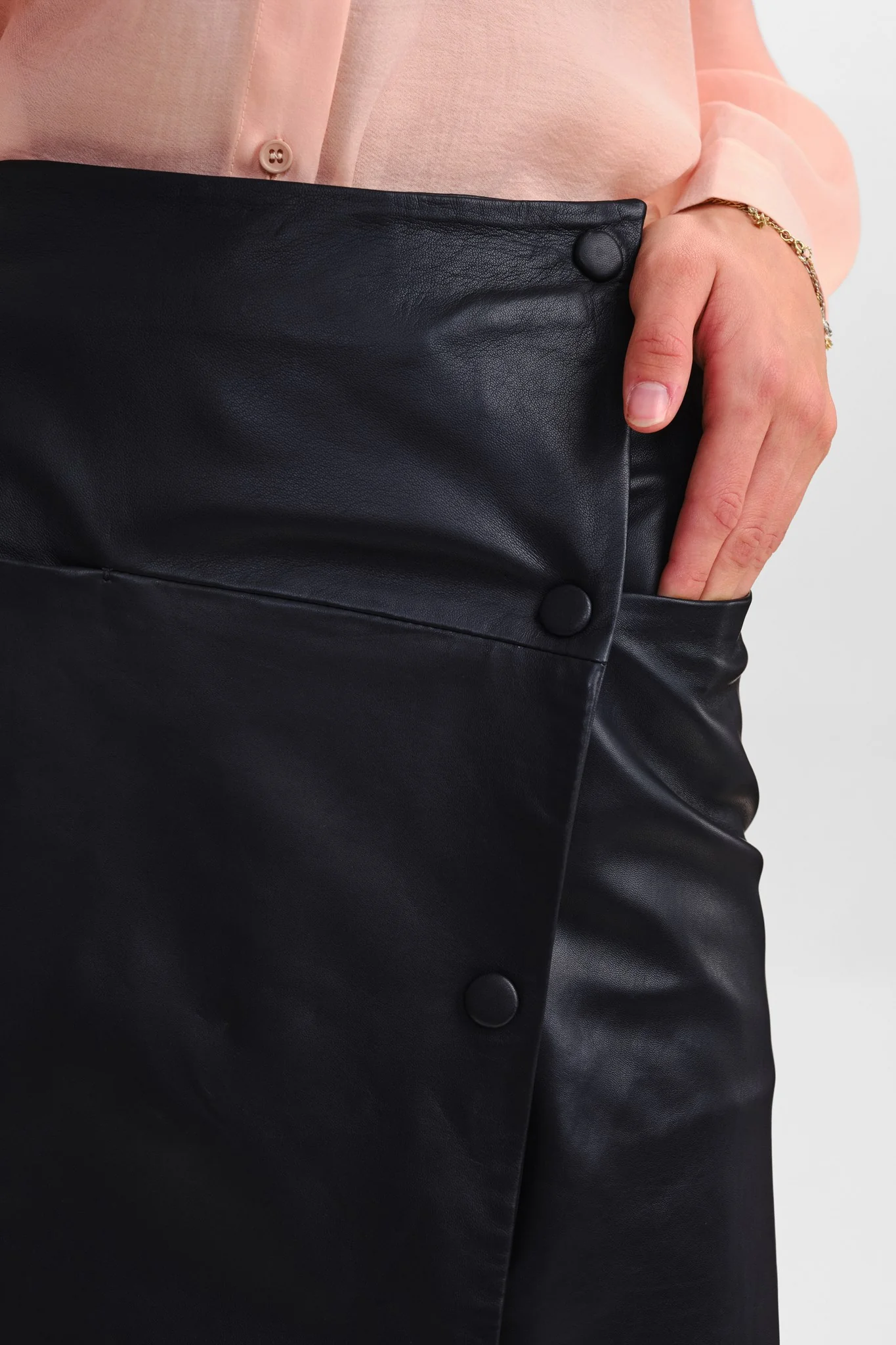 SISELIA SKIRT - Caviar - Image 4