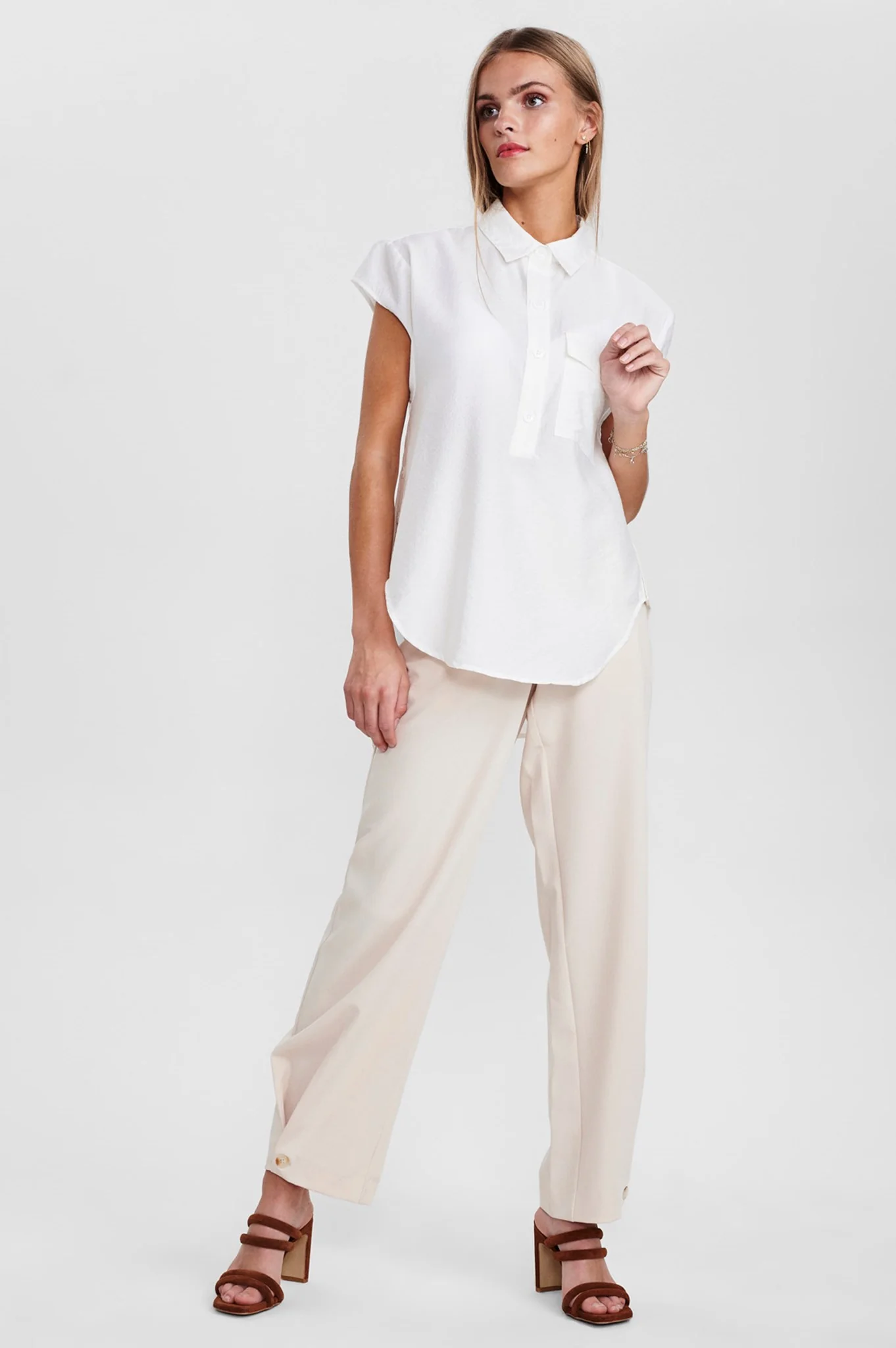 SISIBEL SHIRT - Bright White - Image 3