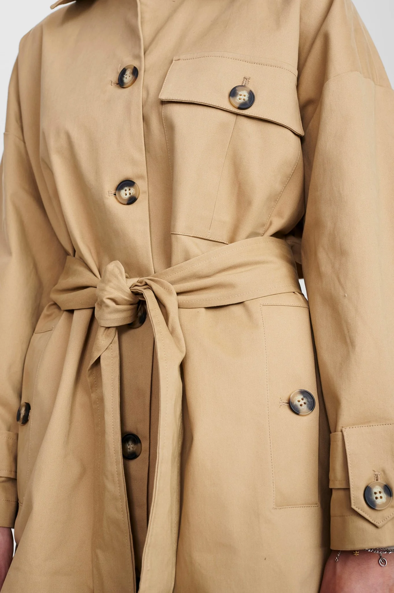 SISIDONA COAT - Croissant - Image 4