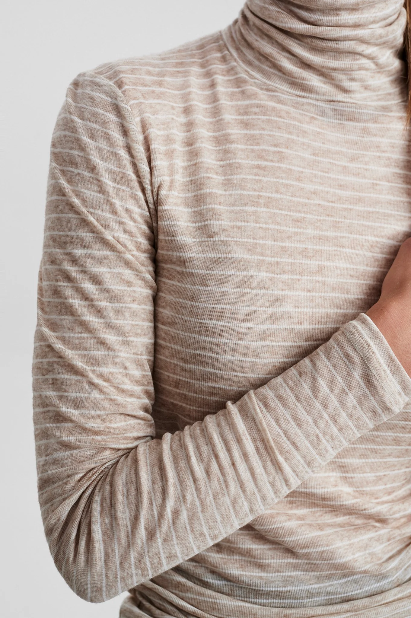 SISIDSEL ROLLNECK - Croissant - Image 5