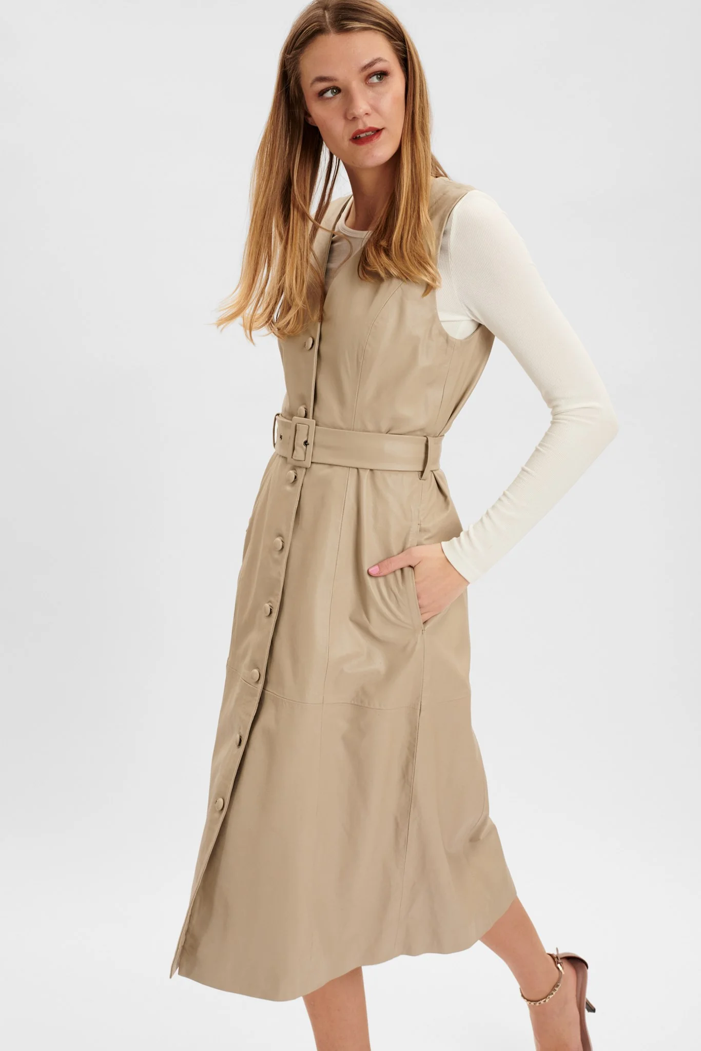 SISIGNA DRESS - Plaza Taupe - Image 6