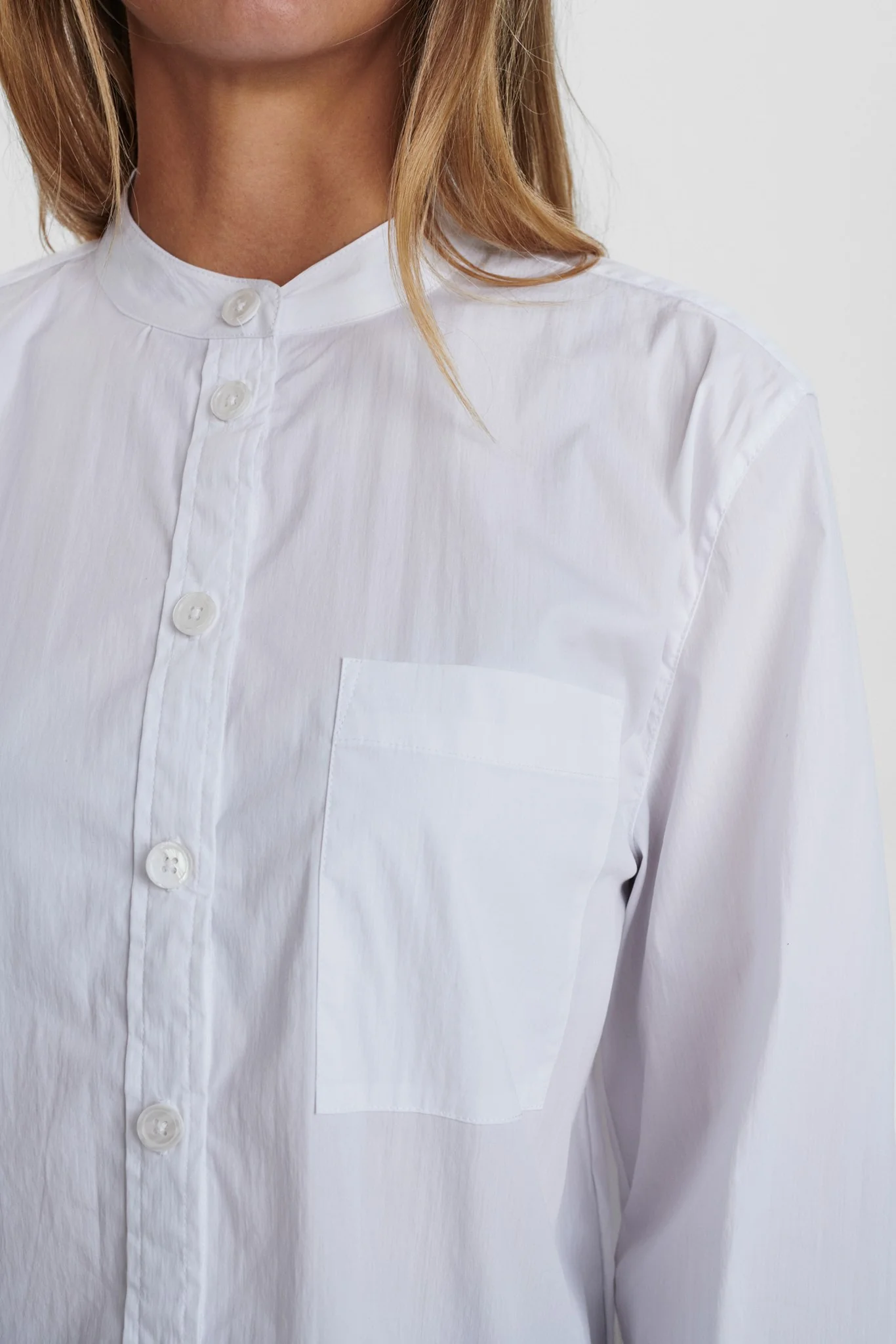 SISMILA LONG SHIRT - Bright White - Image 4