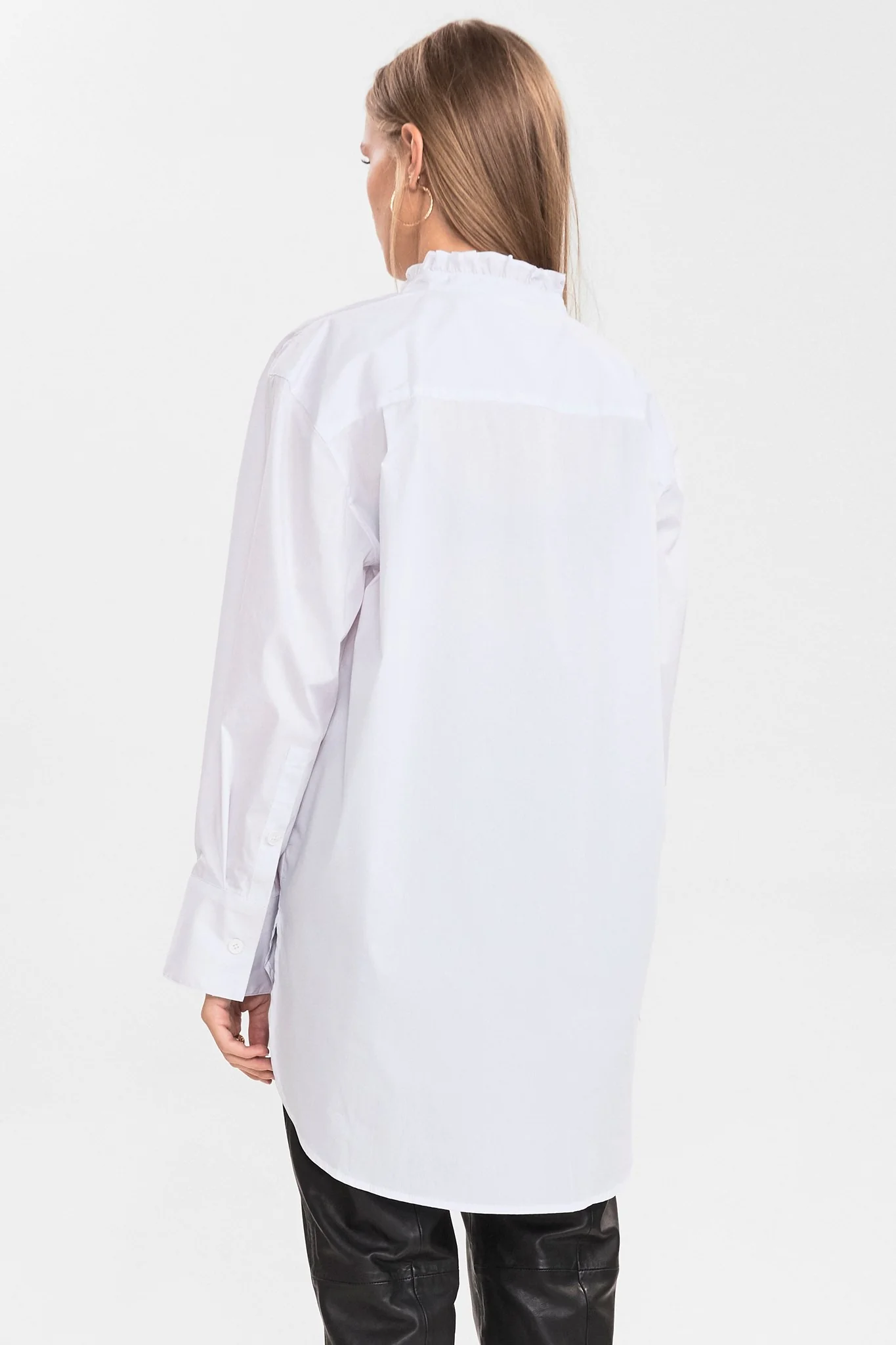 SISMILA PLACKET SHIRT - Bright White - Image 2