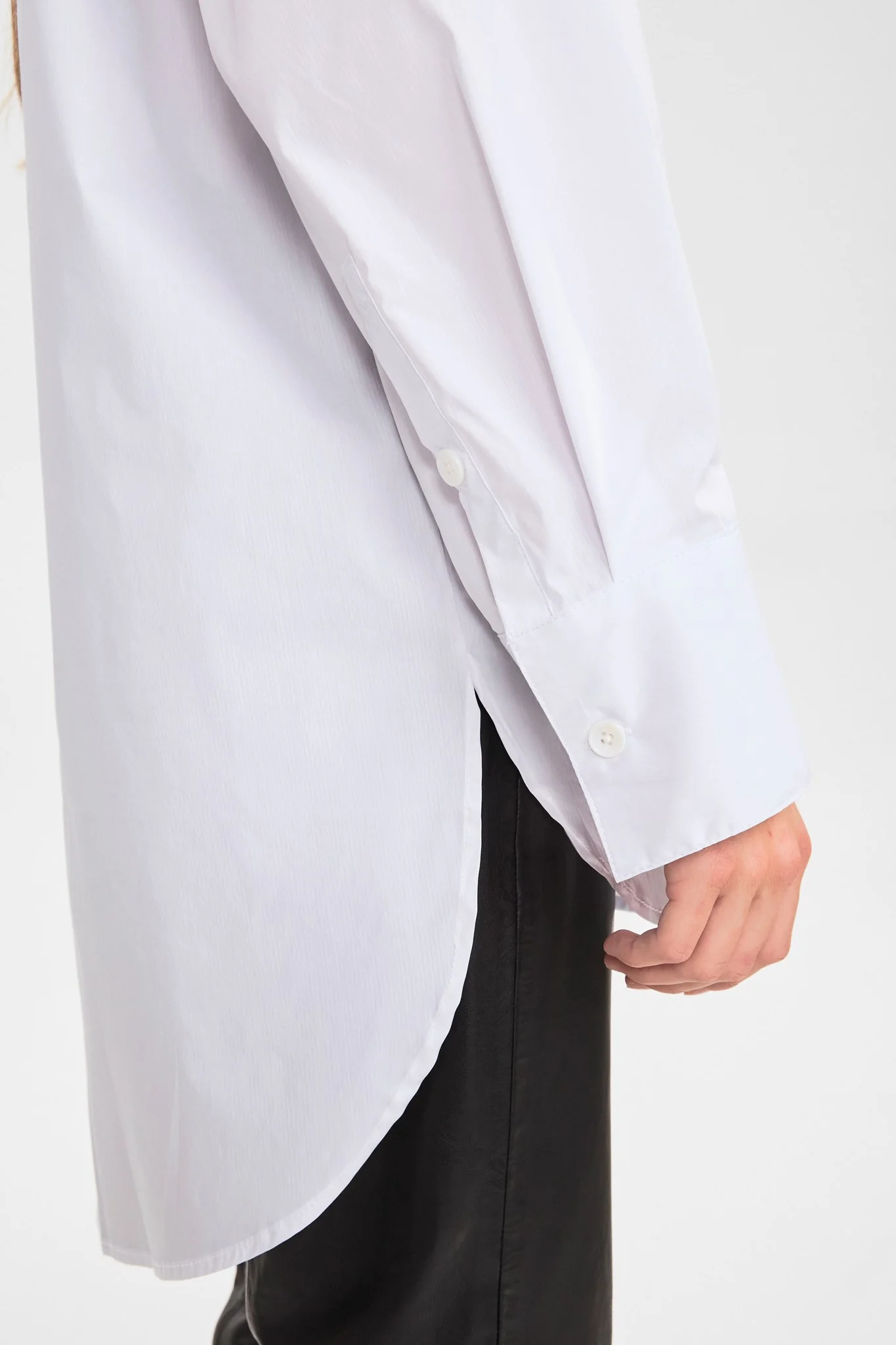 SISMILA PLACKET SHIRT - Bright White - Image 5