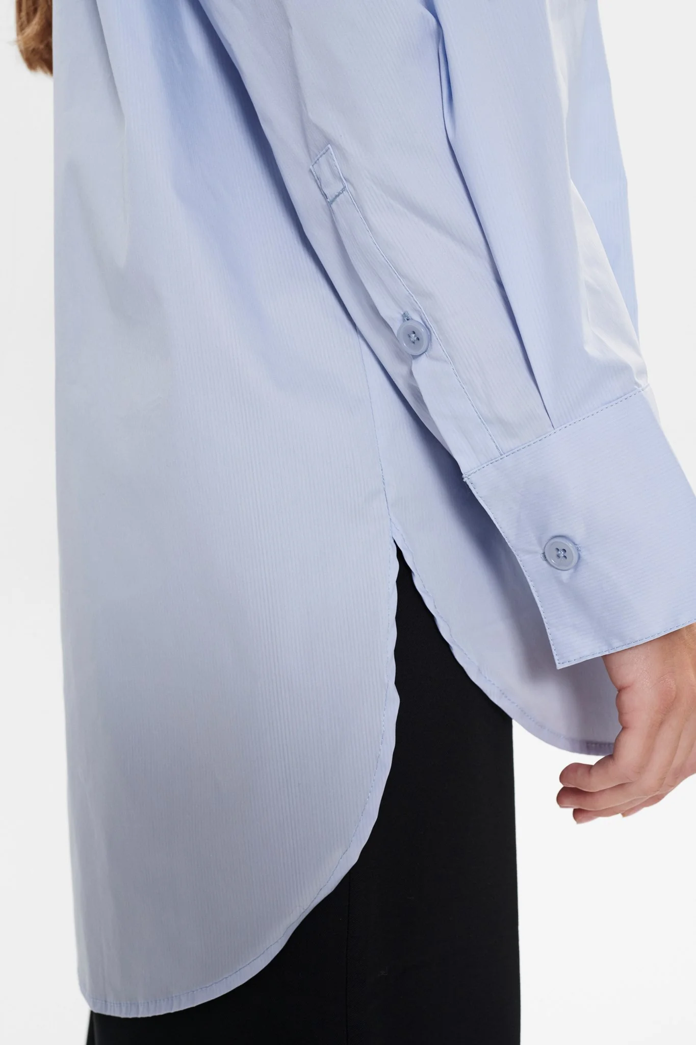 SISMILA PLACKET SHIRT - Serenity - Image 5