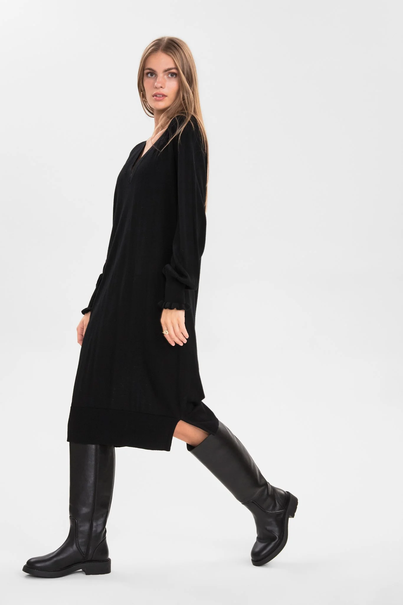 SISOFIE DRESS - Caviar - Image 6