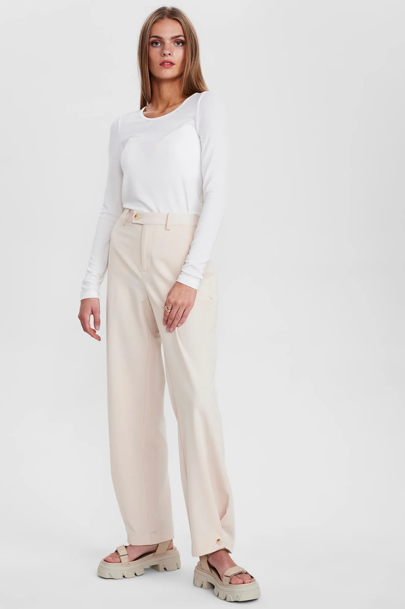 SISUZY BLOUSE - Cloud Dancer - Image 3
